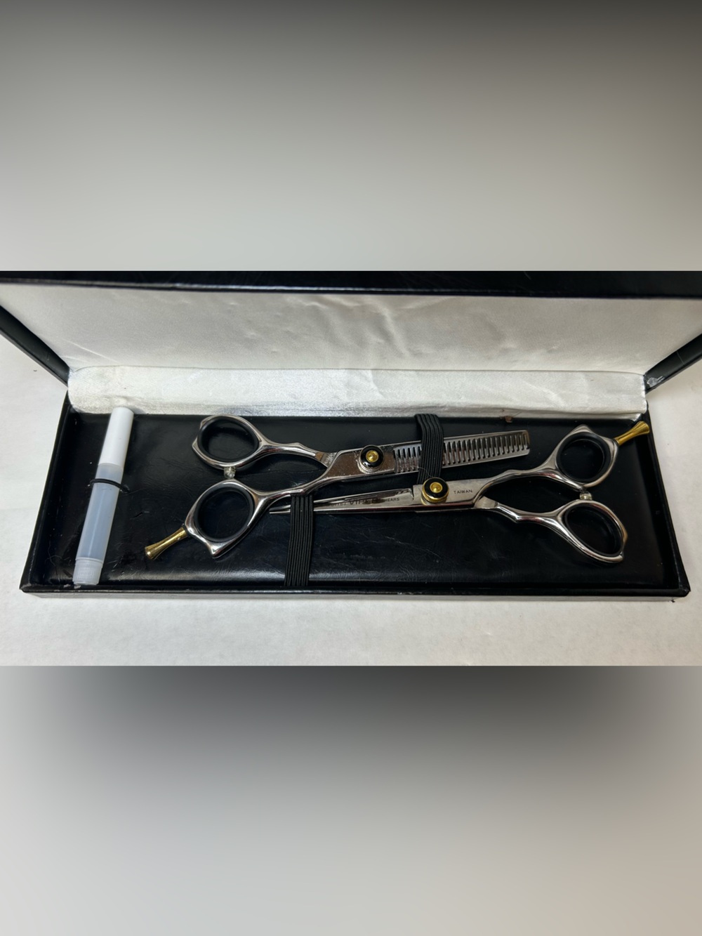VIPER SHEARS #01163 Professional Cutting Texturing Scissors 3 pcs Set